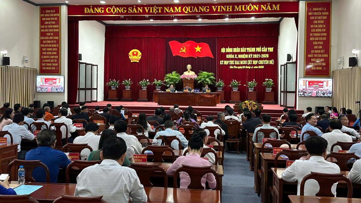 Cần Thơ tổ chức kỳ họp HĐND để thông qua chủ trương sắp xếp đơn vị hành chính
